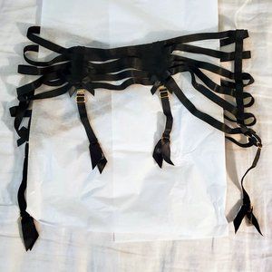 Bordelle Webbed Garter Belt Size M/L